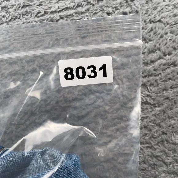 VINTAGE Levis Jacket Womens XL Blue Denim Trucker Type III Made in USA Bomber - Picture 16 of 16